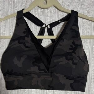 ZYIA Dark Camo Sports Bra
